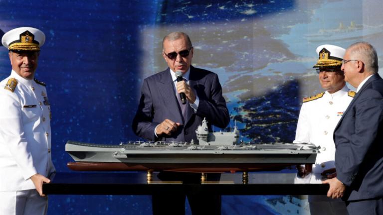 ερντογαν αεροπλανοφορο