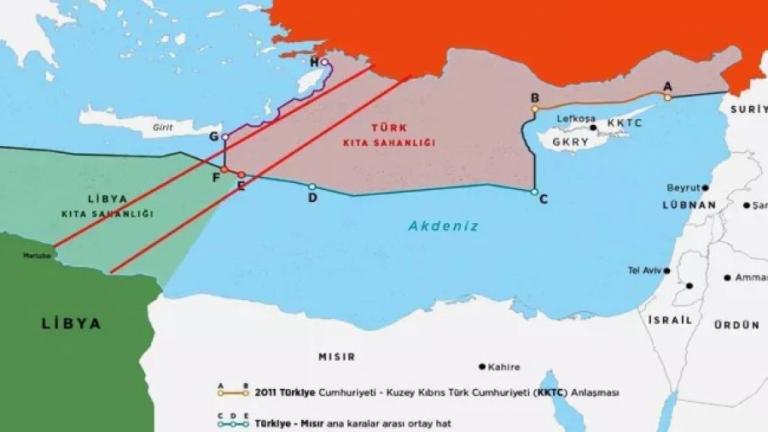 παρανομο τουρκολιβυκο μνημόνιο