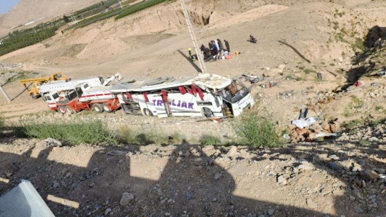 καμπουλ αναττροπη λεωφορειου