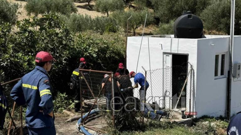 κρητη νεκρος σε αντλιοστασιο