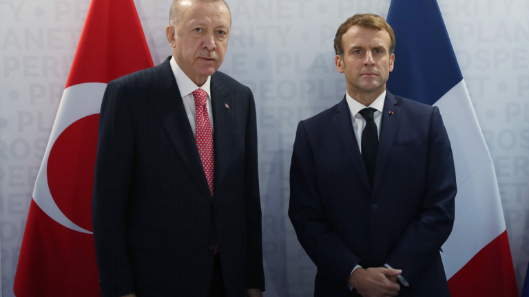 erdogan macron