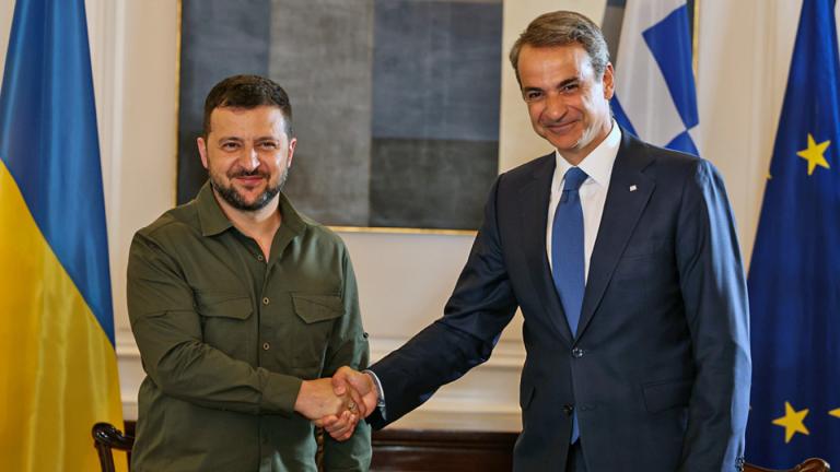 μητσοτάκης και ζελενσκι