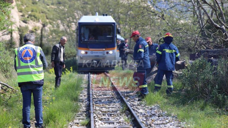Καλάβρυτα: Ακινητοποιήθηκε λόγω βλάβης ο Οδοντωτός - Στο σημείο κλιμάκιο της ΕΜΑΚ 