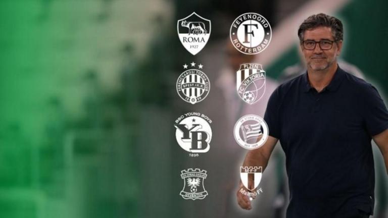 Παναθηναϊκός: Με Ρόμα και Φέγενορντ στη League Phase -  Αναλυτικά οι αντίπαλοι