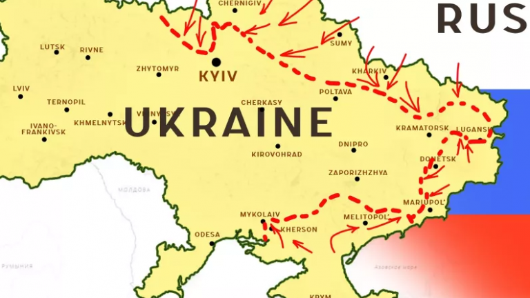 Τι ποσοστό των εδαφών της Ουκρανίας ελέγχει η Ρωσία;