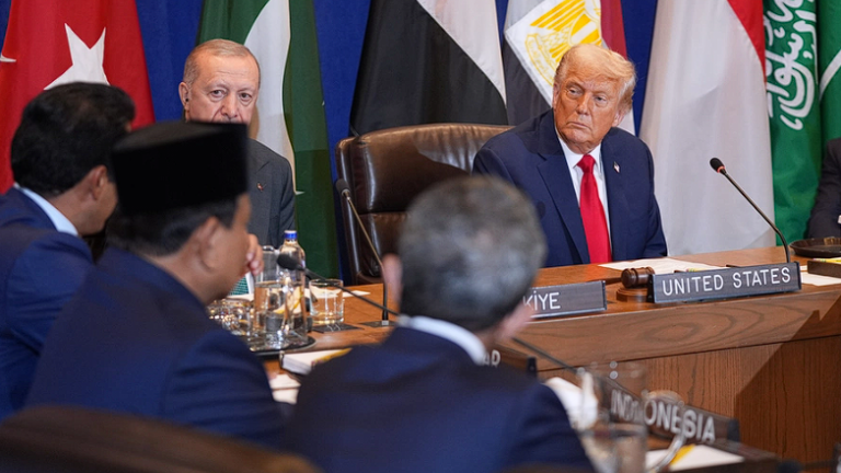 τραμπ με αραβες ηγετες