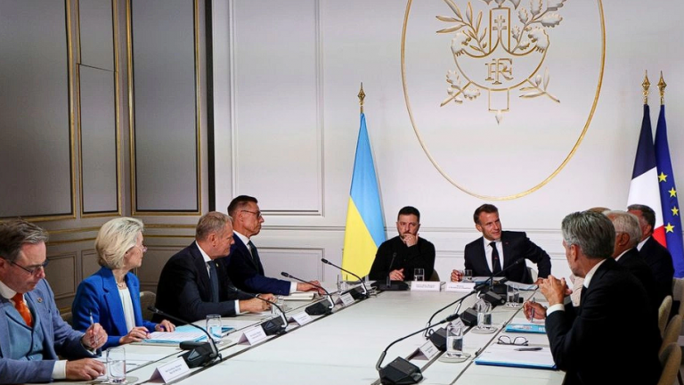 Από την σύσκεψη της Συμμαχίας των Προθύμων στο Ελιζέ 