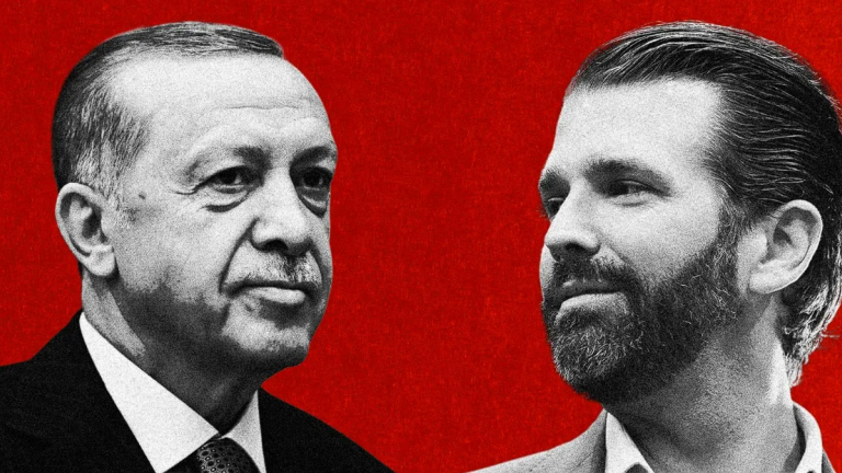 ερντογαν και γιος τραμπ