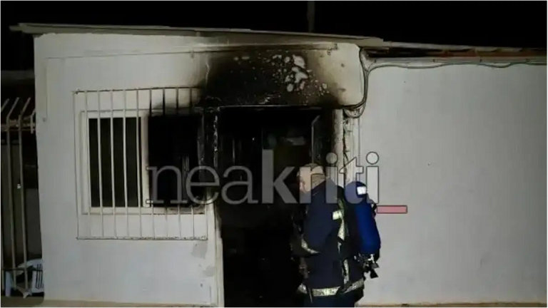 φωτια σε αποδυτηρια 