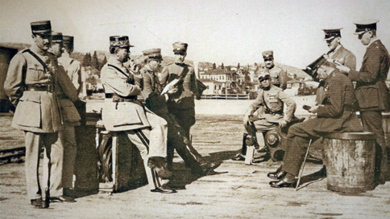 28 Σεπτεμβρίου – 1 Οκτωβρίου 1922: Υπογράφεται το Πρωτόκολλο των Μουδανιών