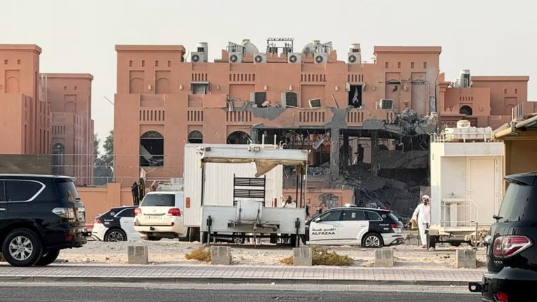 κτήριο που χτυπήθηκε απο το ισραηλ στην ντόχα