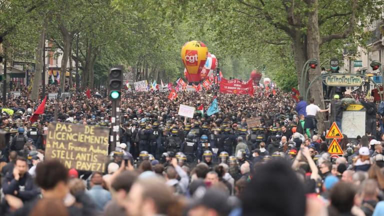 γαλλικη απεργια