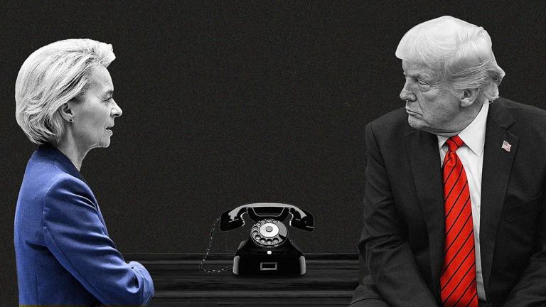 τραμπ και ουρσουλα