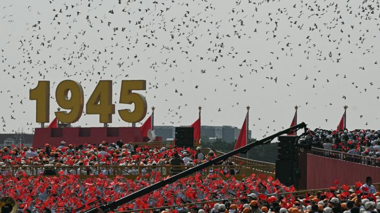 κινα στρατιωτικη παρέλαση 80χρονια