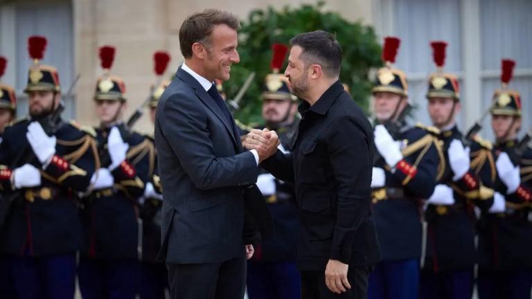μακρον και ζελενσκι