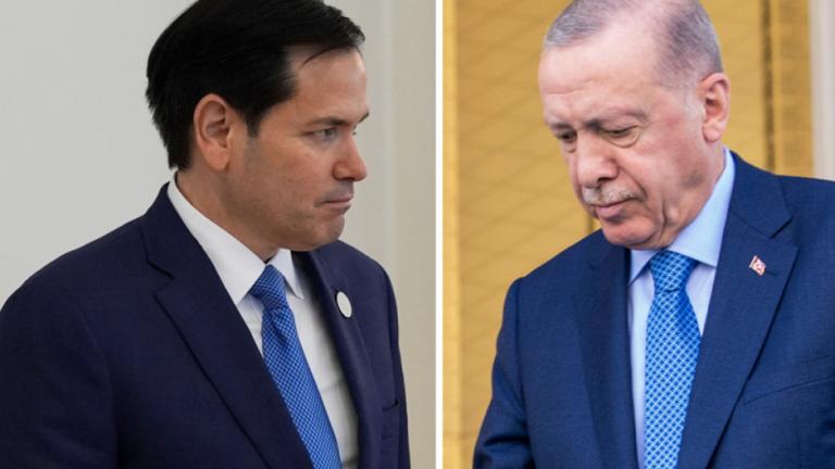 ρουμπιο ερντογαν