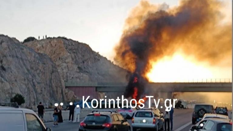 νταλικα φωτια