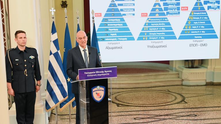 Ο Χάρτης Μετάβασης των Ενόπλων Δυνάμεων στη νέα εποχή — Όλες οι αλλαγές στις Ε.Δ που παρουσίασε ο Ν. Δένδιας