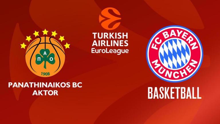 LIVE: Παναθηναϊκός-Μπάγερν Μονάχου