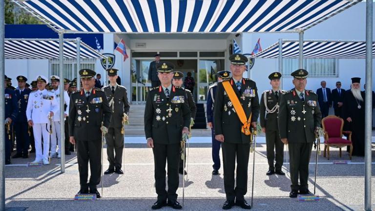 ΑΣΔΕΝ: Τελετή παραδόσεως – παραλαβής καθηκόντων Διοικητή, παρουσία των Αρχηγών των Γεν.Επιτελείων 