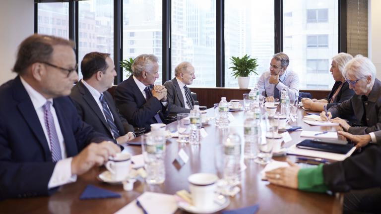 Μητσοτάκης σε συναντήσεις με εκπροσώπους αμερικανοεβραϊκών οργανώσεων: Ο πόλεμος στη Γάζα δεν μπορεί να συνεχιστεί