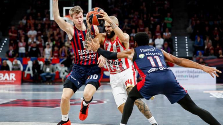 Μπασκόνια - Ολυμπιακός: Δοκιμασία με το «καλησπέρα» - Η ώρα και το κανάλι του αγώνα