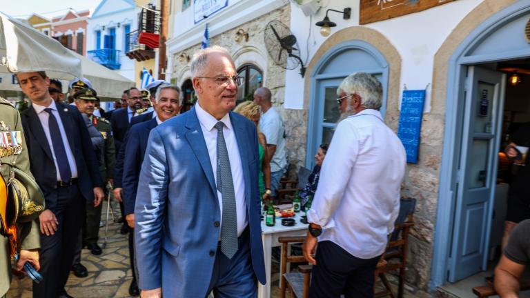 Επίσκεψη του ΠτΔ Κωνσταντίνου Τασούλα στο Καστελλόριζο