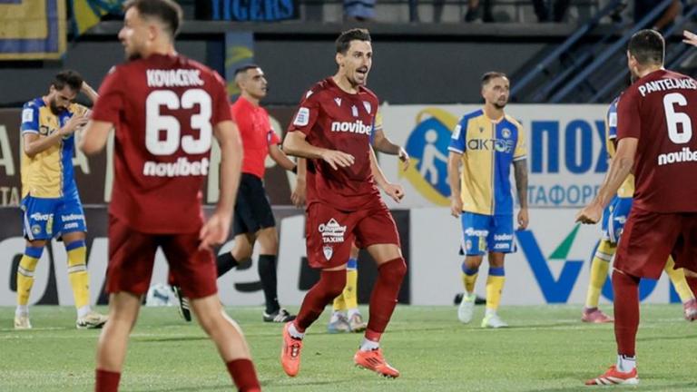 Αστέρας Τρίπολης-ΑΕΛ 2-2: Ο Πασάς έδωσε το βαθμό στους βυσσινί!