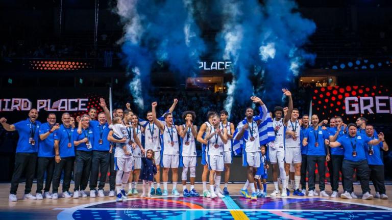 Συγχαρητήρια της πολιτειακής και πολιτικής ηγεσίας στην Εθνική ομάδα μπάσκετ για το χάλκινο μετάλλιο