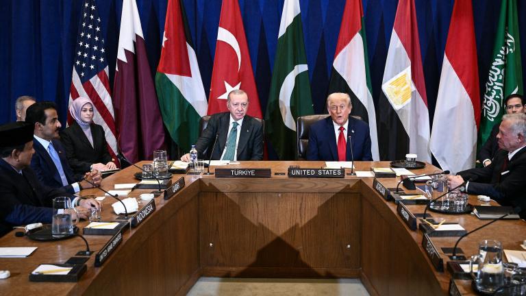 τραμπ με αραβαικες χωρες