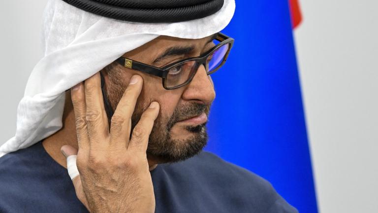 Ο πρόεδρος των ΗΑΕ σεΐχης Μοχάμεντ μπιν Ζάγεντ Αλ Ναχιάν