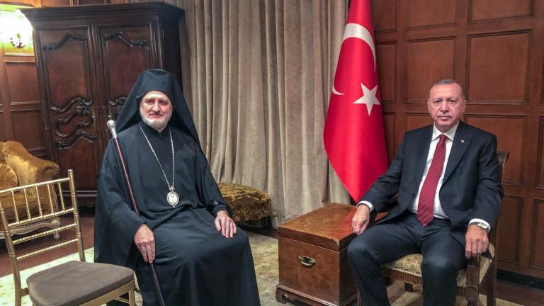 ελπιδοφορος και ερντογαν