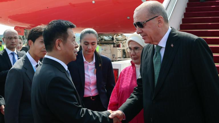 ερντογαν στην κινα