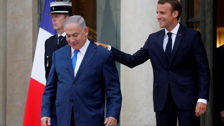 μακρον και νετανιαχου