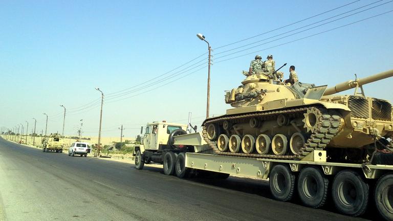 αιγυτπιακος στρατος στο σινα