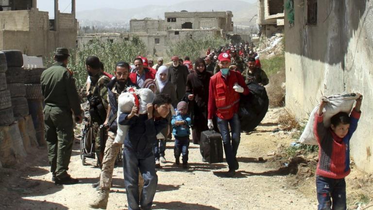 συρια ανθρωπιστικη κριση