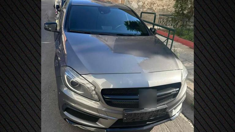 μερσεντες που χτύπησε αστυνομικο