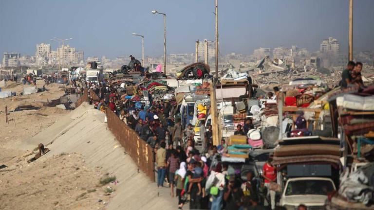 leaving gaza