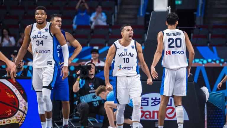 Ελλάδα-Ισραήλ 84-79: Γιάννης, Σλούκας και Σαμοντούροφ μας έστειλαν στους «8»