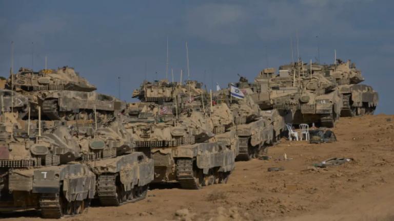 israel gaza tank