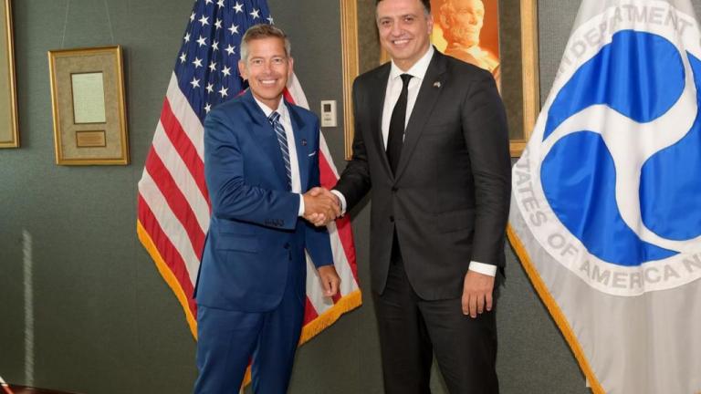 Β. Κικίλιας: Υψηλού επιπέδου επαφές στην Ουάσιγκτον και συνάντηση με τον υπουργό Μεταφορών των ΗΠΑ