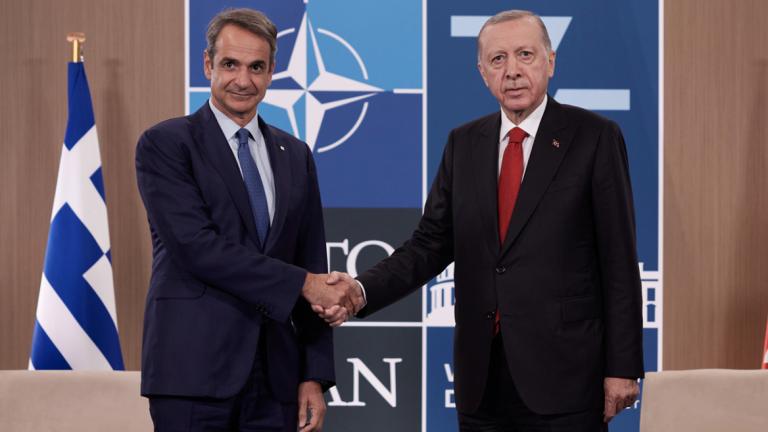 μητσοτάκης και ερντογαν