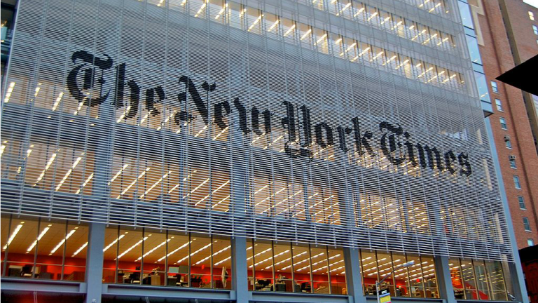 New York Times: Καταγγέλλουν «προσπάθεια φίμωσης της ανεξάρτητης δημοσιογραφίας», μετά την μήνυση του προέδρου Τραμπ