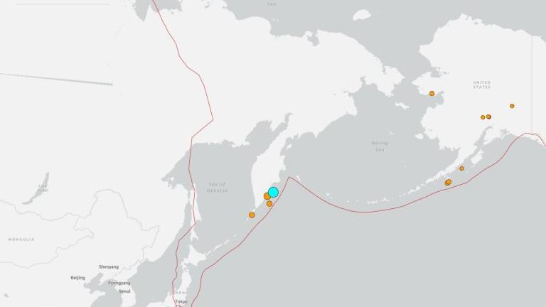 Σεισμός 7,8 Ρίχτερ στην Καμτσάτκα της Ρωσίας – Προειδοποίηση για τσουνάμι