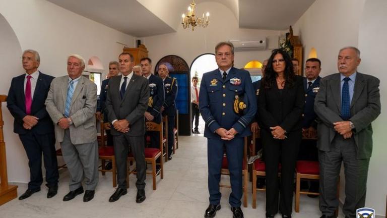 Α/ΓΕΑ Αντιπτέραρχος (Ι) Δ.Γρηγοριάδης: Θυρανοίξια Ι.Ν. Αγίου Δημητρίου του Μυροβλύτου στο 251 ΓΝΑ