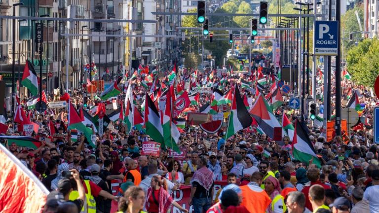 Διαδήλωση στις Βρυξέλλες