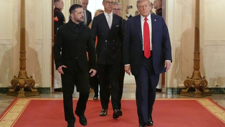 Ζελένσκι και τραμπ