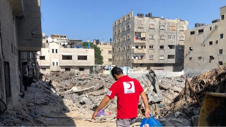 τουρκικη απστολη στη γαζα