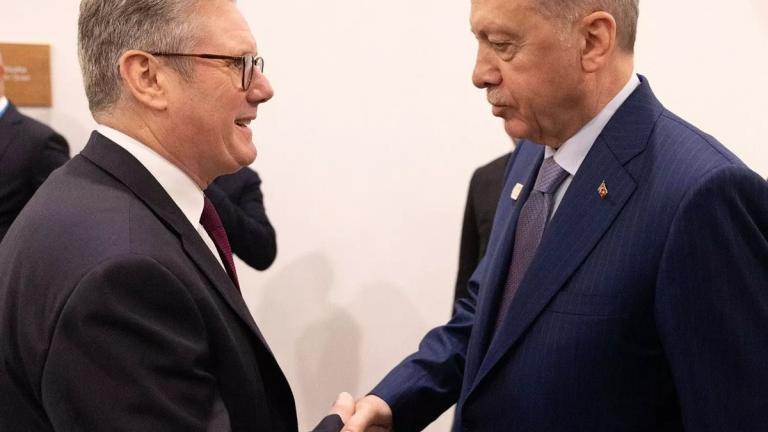 κειρ σταρμερ - ερντογαν