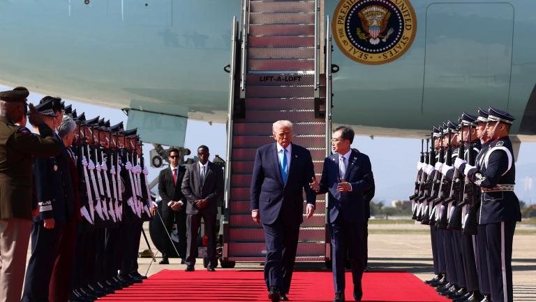 τραμπ στην νοτια κορεα